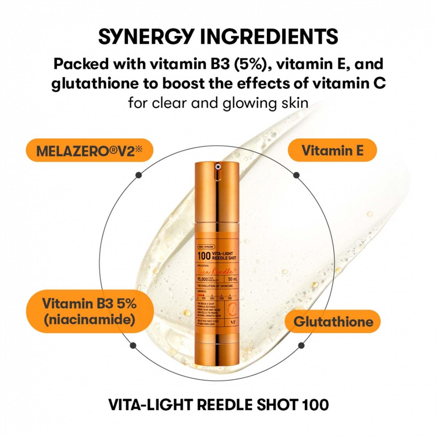 VT Cosmetics Vita-Light Reedle Shot 100 50ml - TheSkinFit