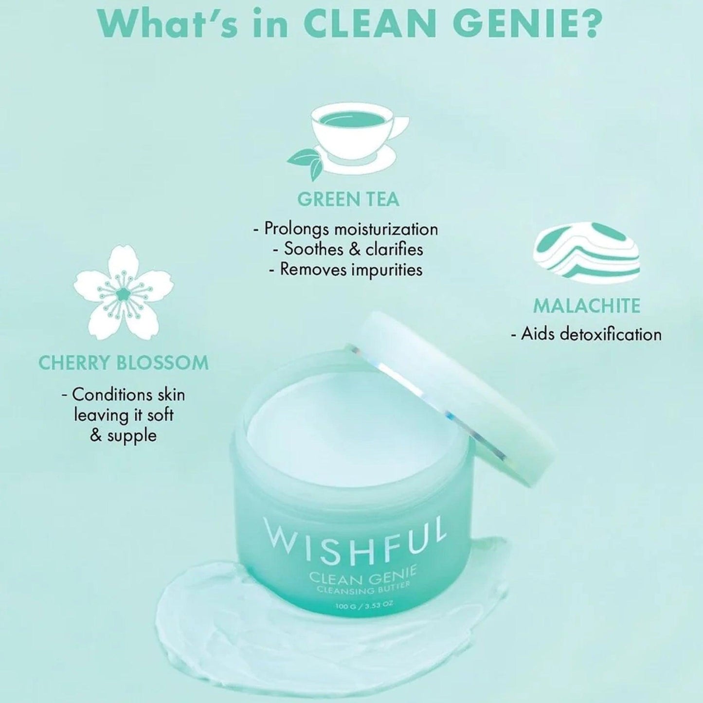 Wishful Clean Genie Cleansing Butter 20gm - TheSkinFit