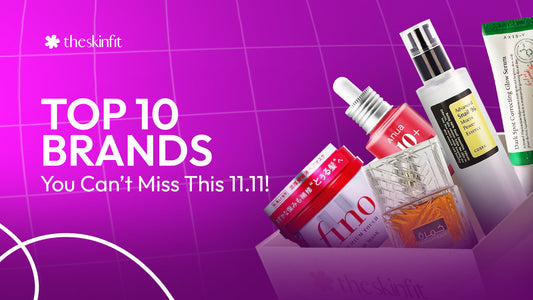 Top 10 Discounted Brands in TheSkinFit 11.11 Sale Pakistan