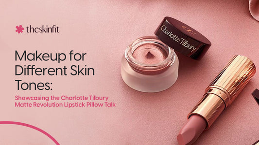 Makeup for Different Skin Tones: Showcasing the Charlotte Tilbury Matte Revolution Lipstick Pillow Talk