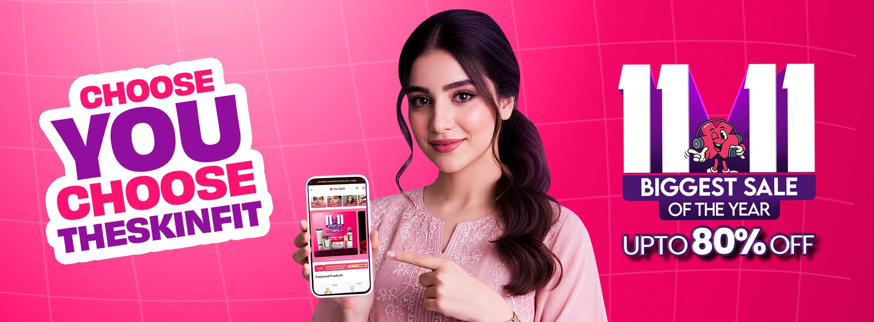 11.11 Sale - Chose You Chose TheSkinFit