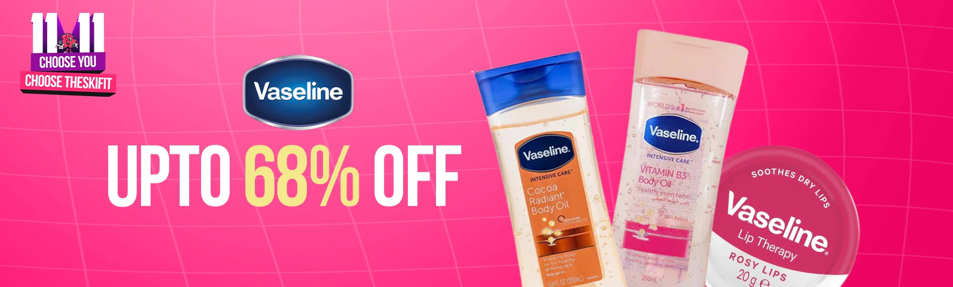 Vaseline Products in Pakistan - Original, Lip Care & Moisturizers | TheSkinFit