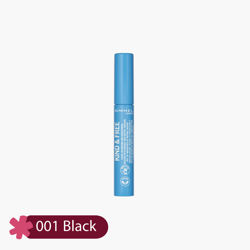 Rimmel Kind & Free Clean, Volumizing & Conditioning Mascara 001 Black 7ml