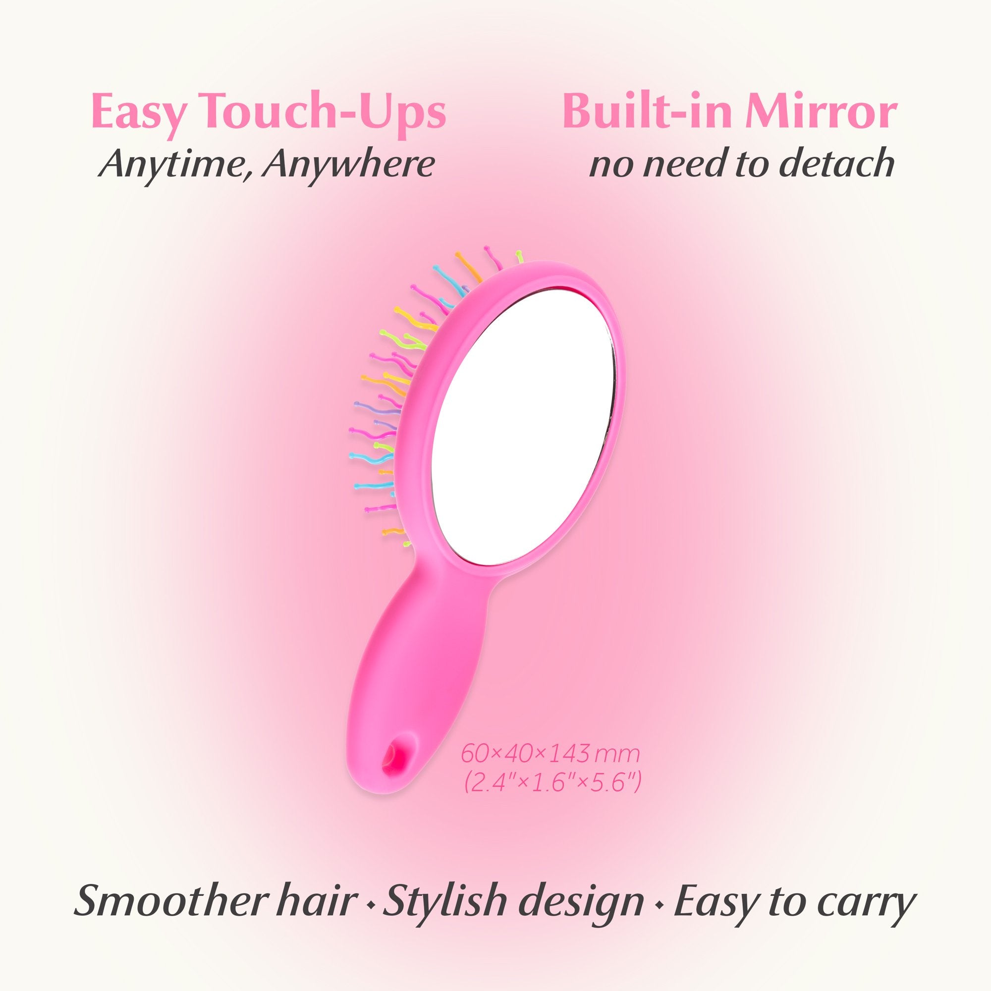 Eyecandy Rainbow Volume S Brush Mini 1 Piece