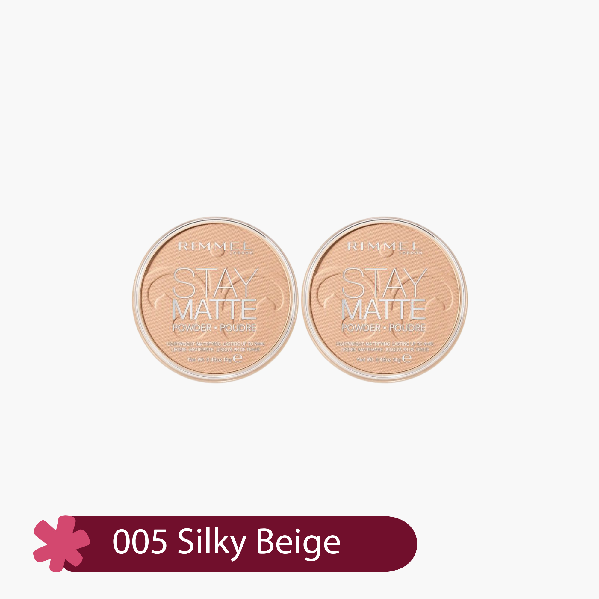 Rimmel Stay Matte Long Lasting Pressed Powder Set shades in Pakistan