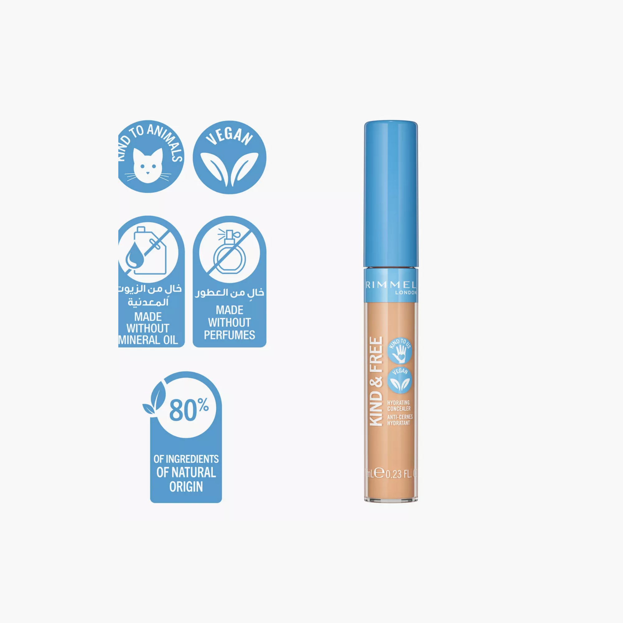 Rimmel Kind & Free Hydrating Concealer 7ml