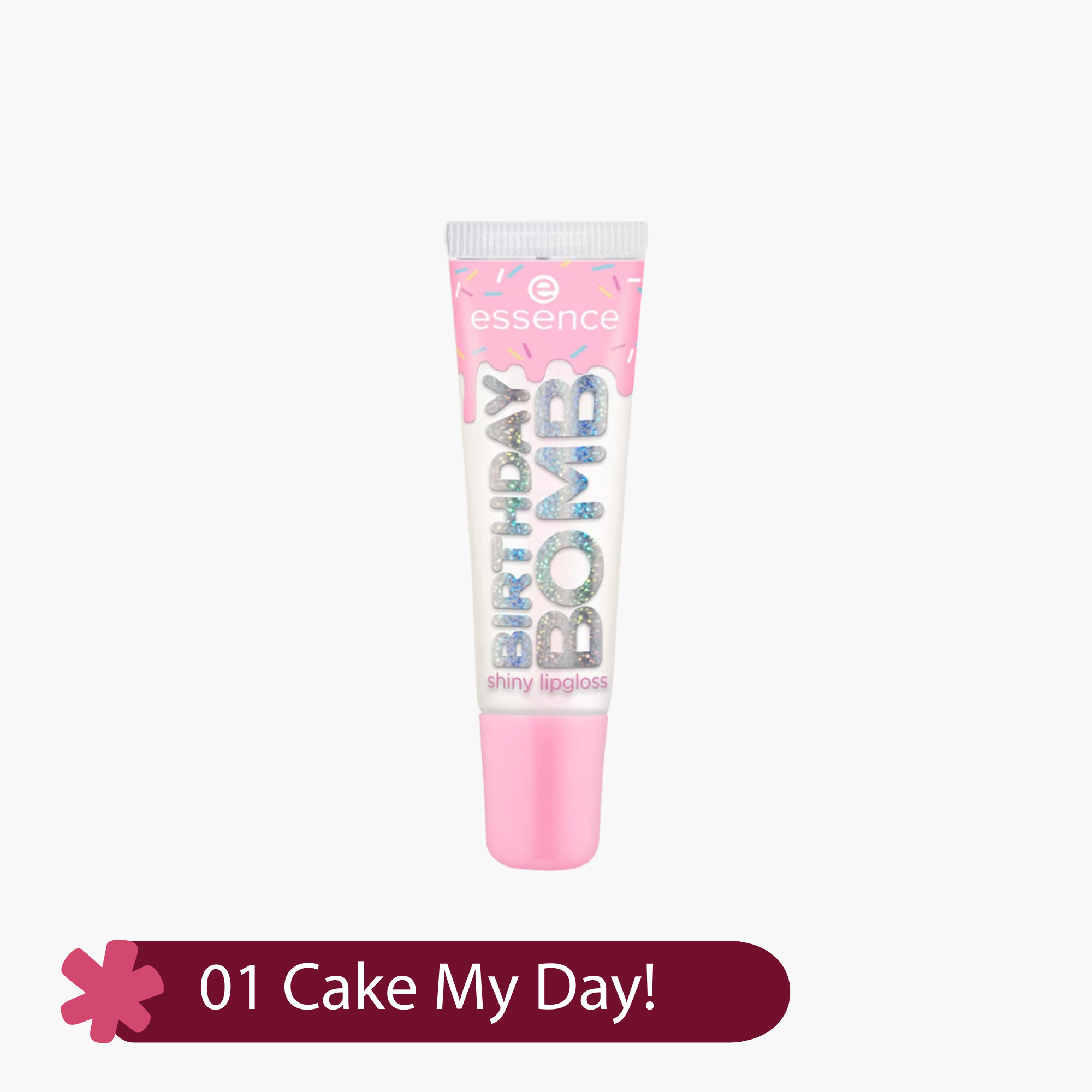 Essence Birthday Bomb Shiny Lipgloss  01 Cake My Day 10ml