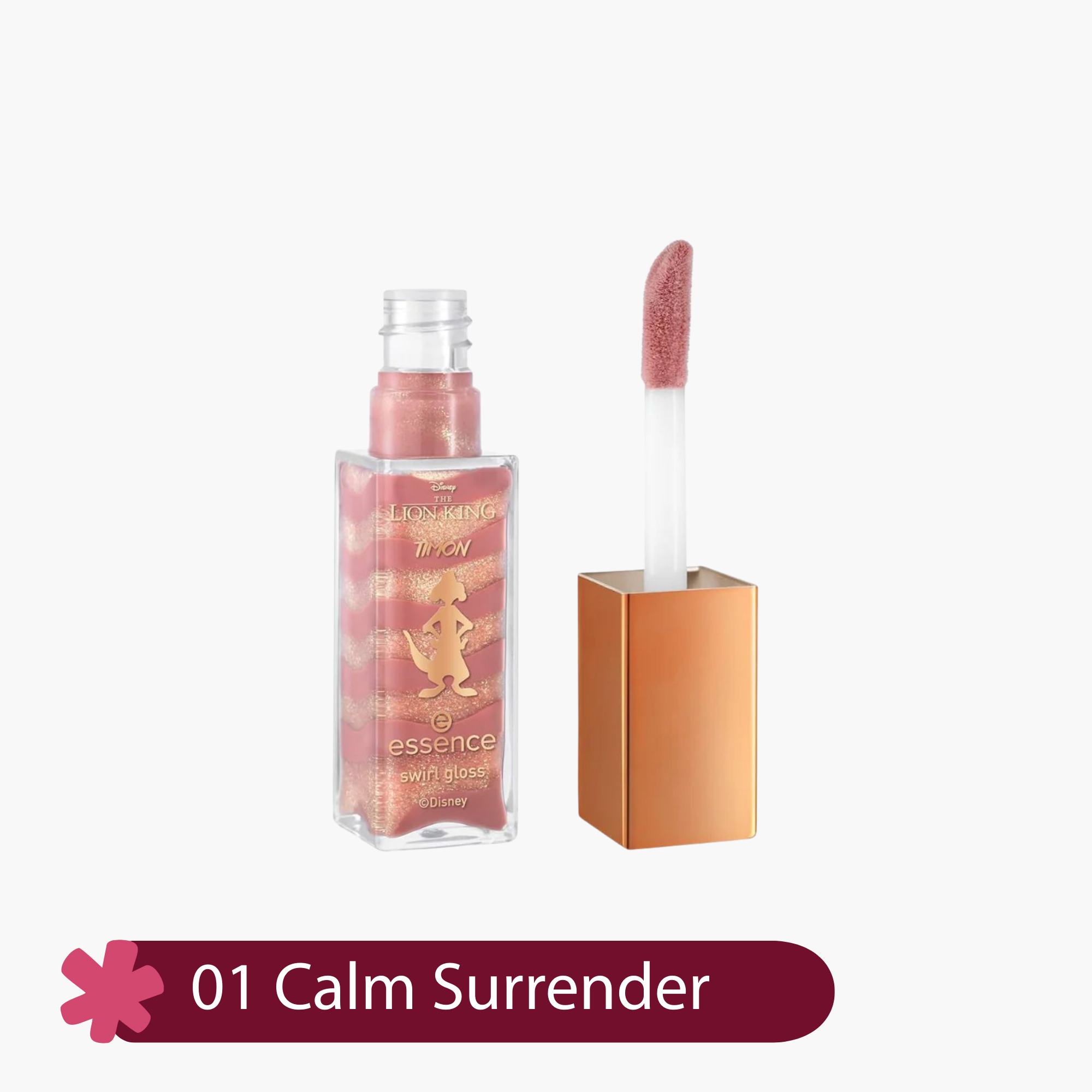Essence Disney The Lion King Swirl Lip Gloss 01 Calm Surrender 12ml