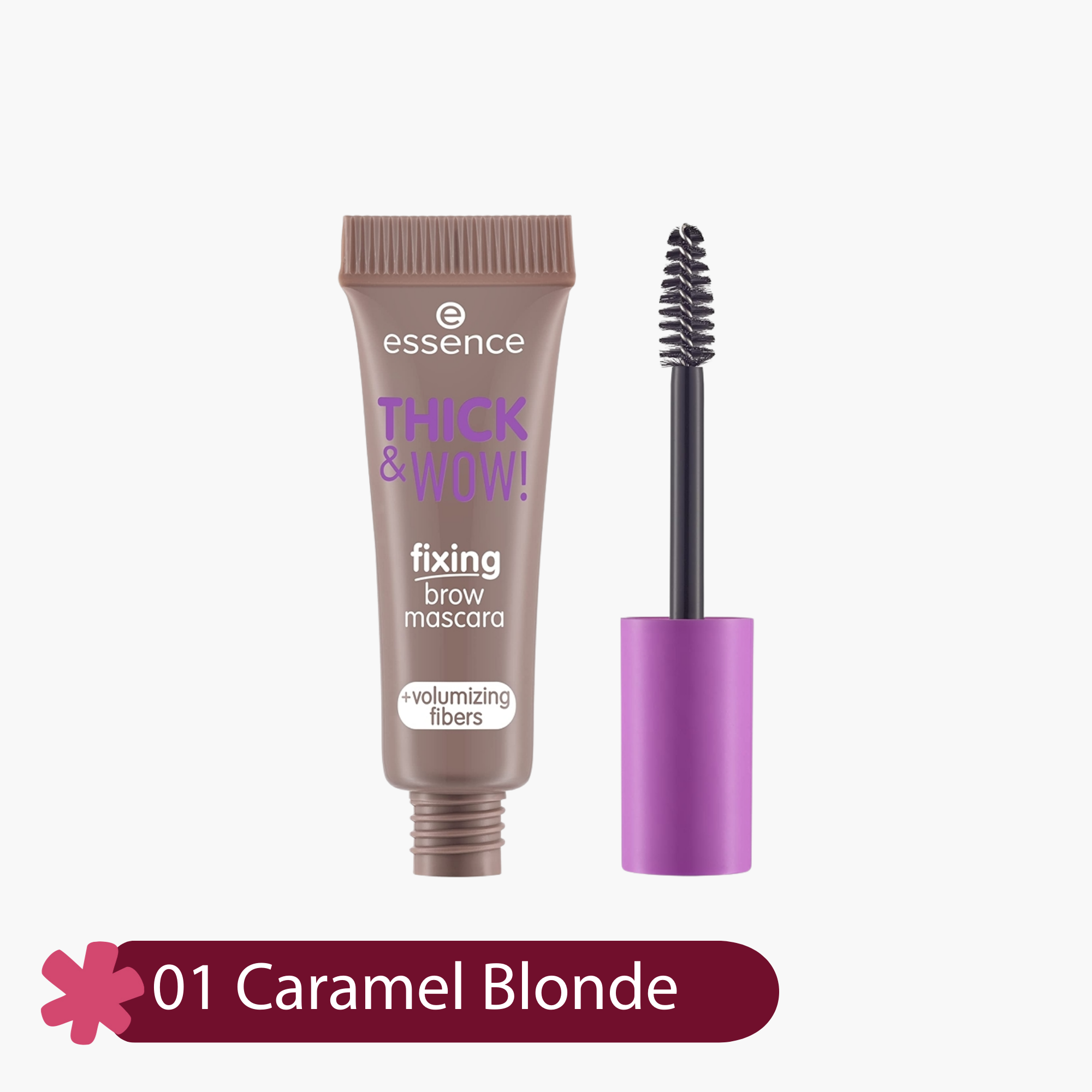 Essence Thick & Wow! Fixing Brow Mascara 01 Caramel Blonde 6ml