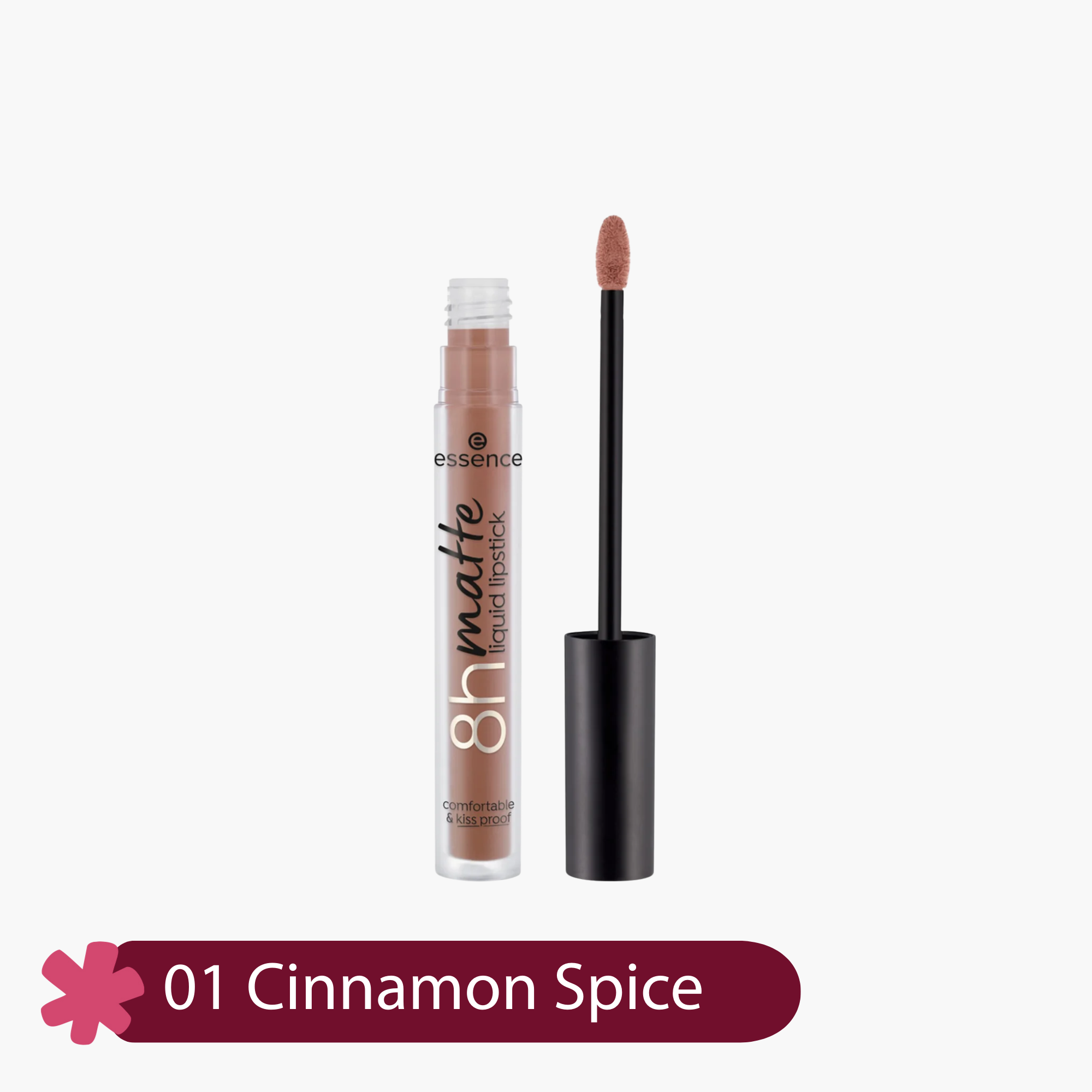 Essence 8h Matte Liquid Lipstick 01 Cinnamon Spice 2.5ml