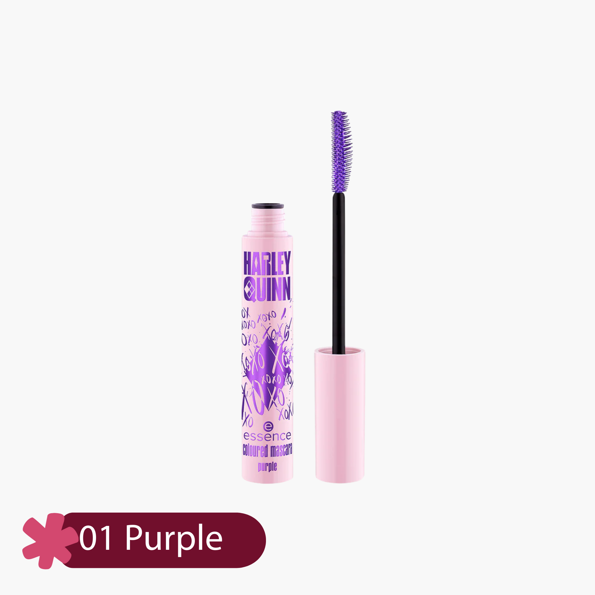 Essence Harley Quinn Colored Mascara 12ml - 01 Purple
