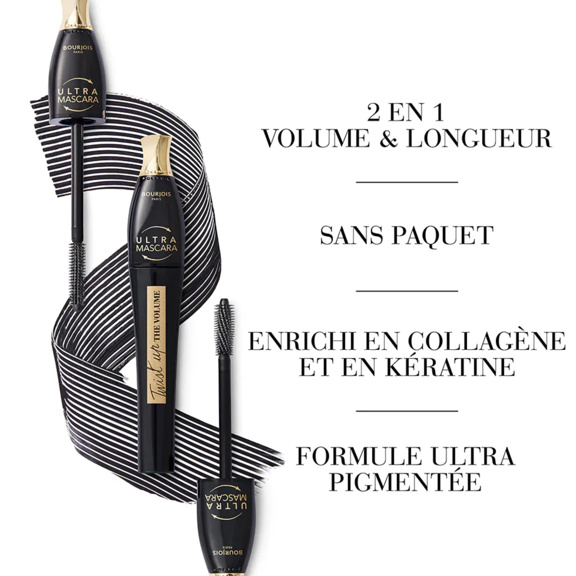 Bourjois Paris Twist Up The Volume Mascara 8ml how to use