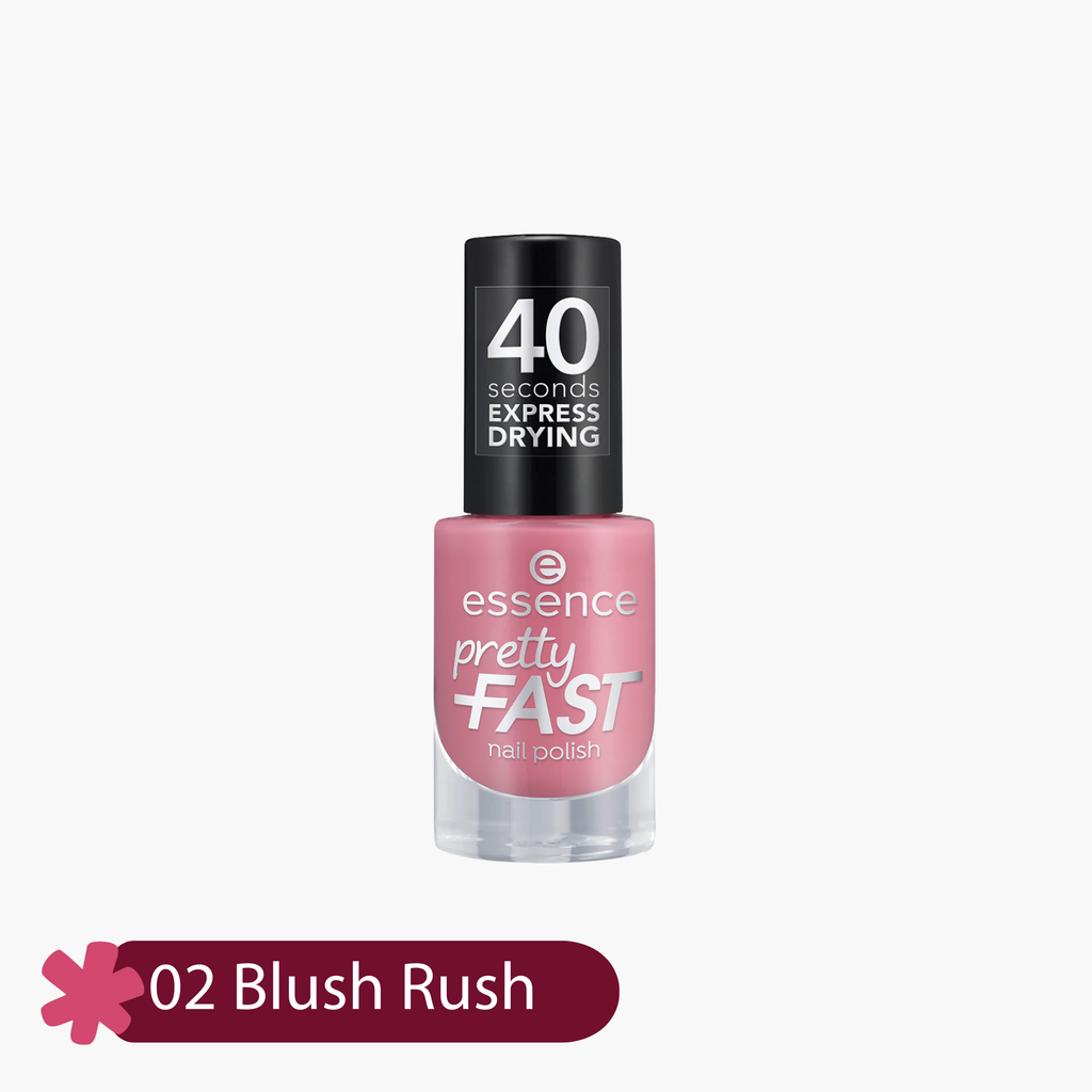 Essence Pretty Fast Nail Polish 02 Blush Rush 5ml