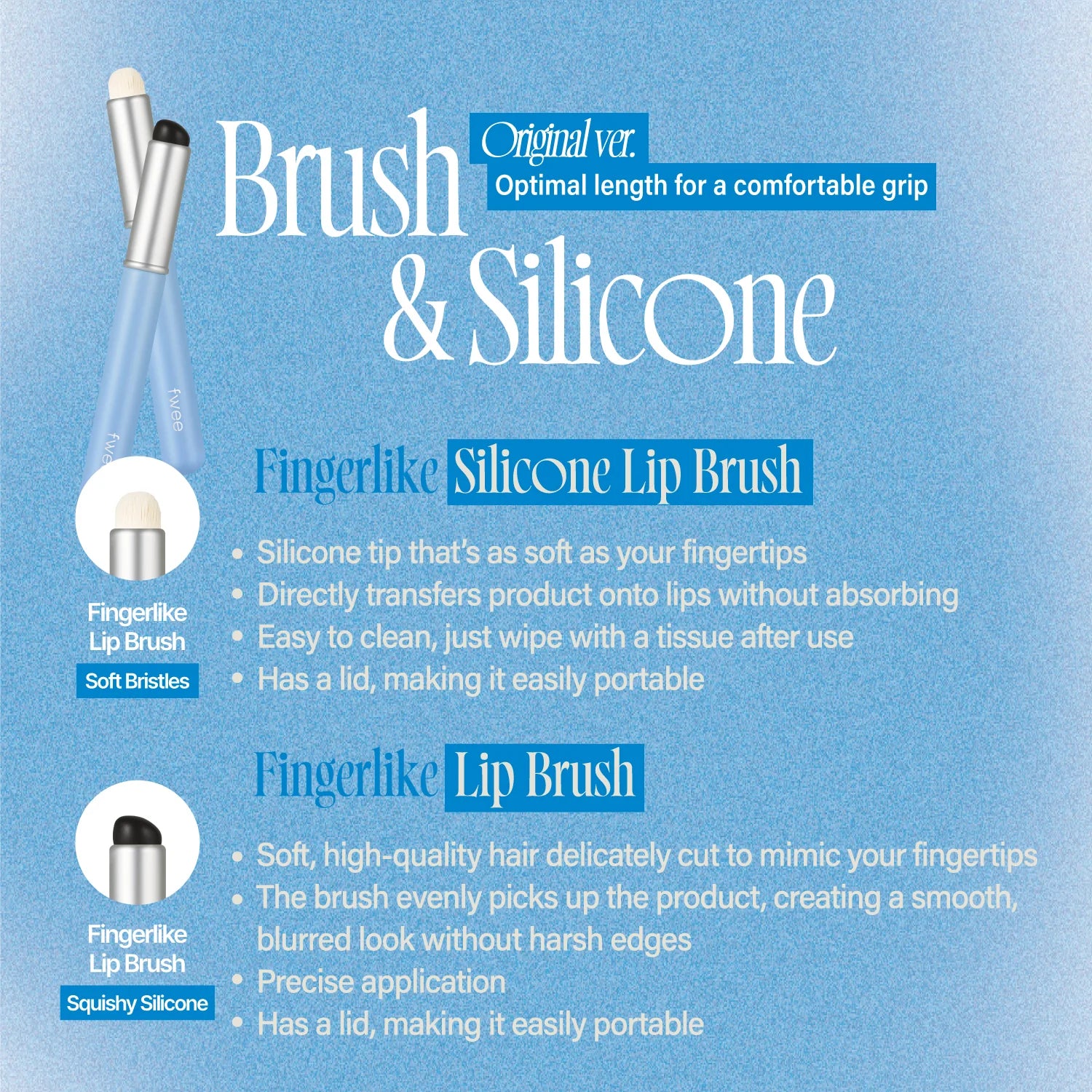 fwee Fingerlike Silicone Lip Brush