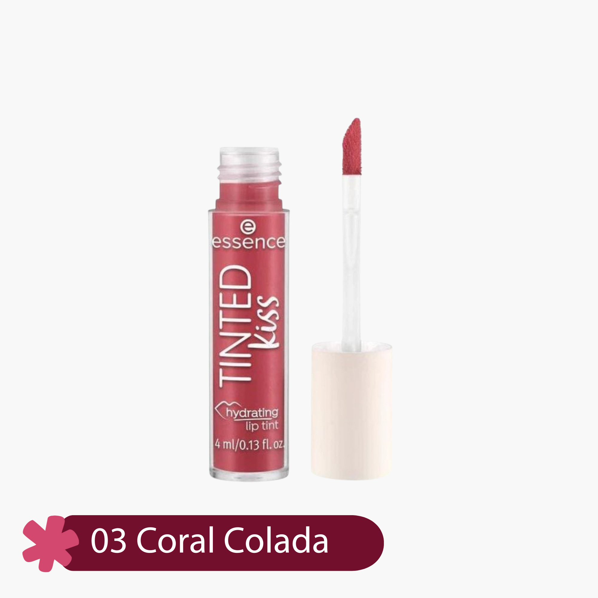 Essence Tinted Kiss Hydrating Lip Tint 03 Coral Colada 4ml
