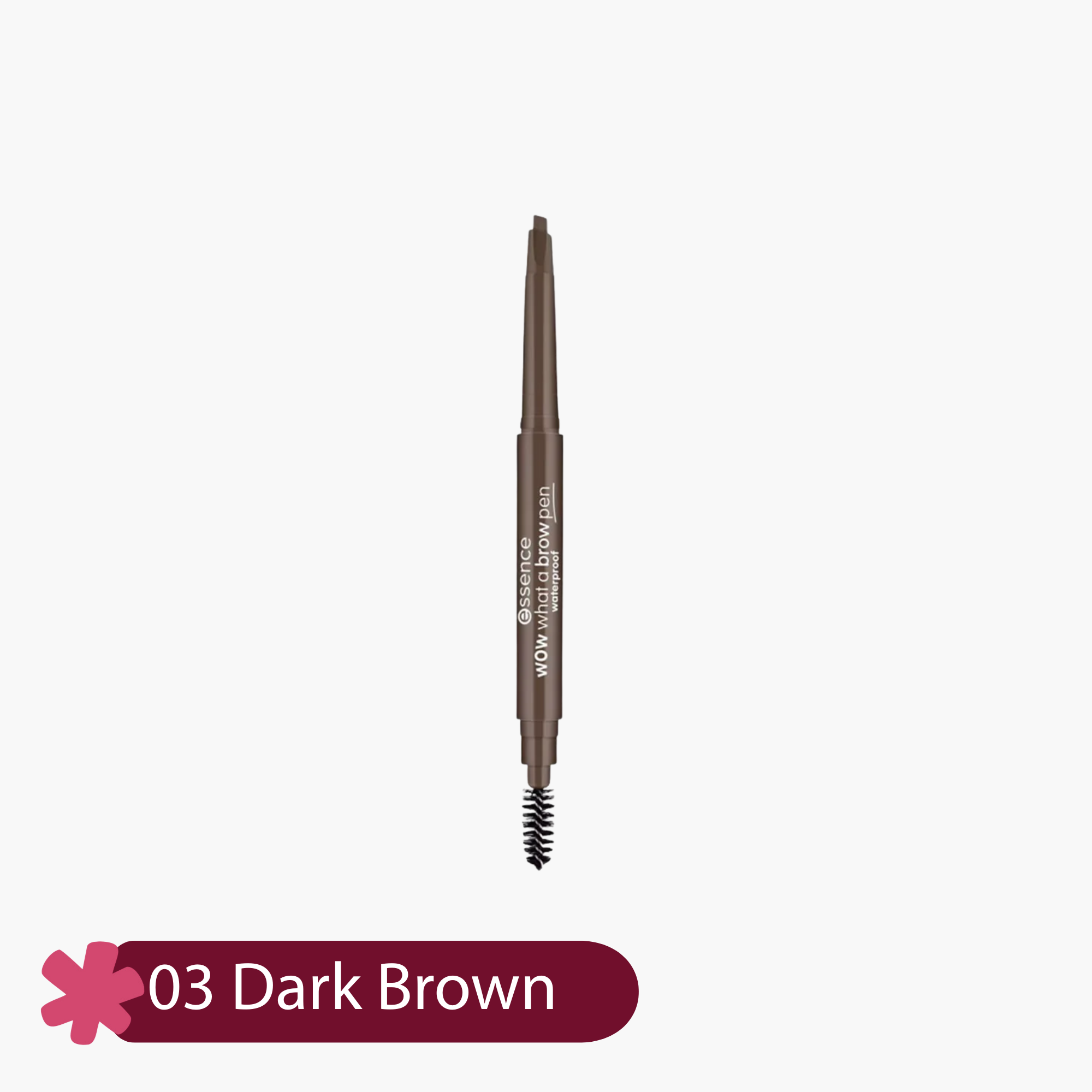 Essence Wow What A Brow Pen Waterproof 03 Dark Brown 0.2gm