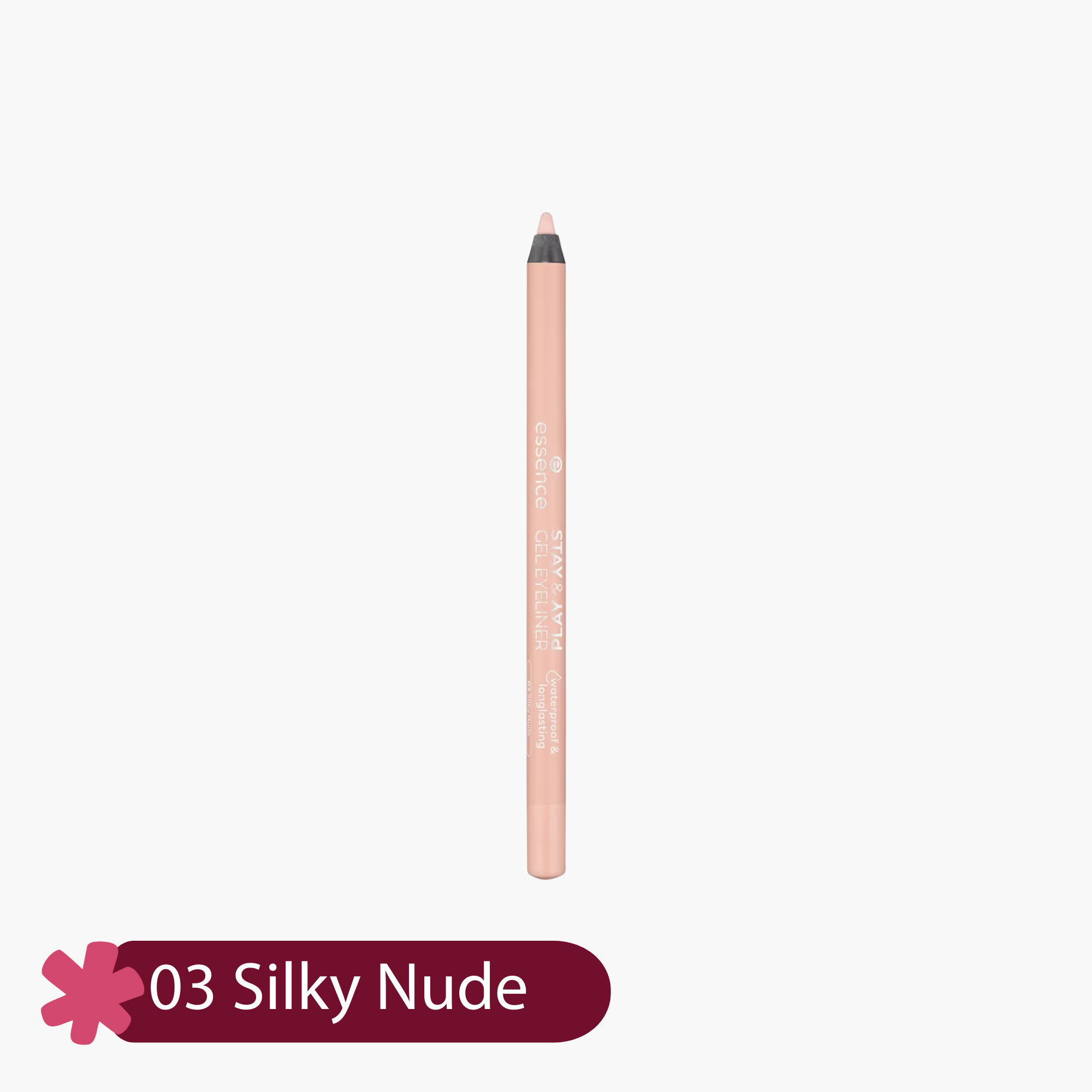 Essence Stay & Play Gel Eyeliner Waterproof & Long Lasting 03 Silky Nude 5gm