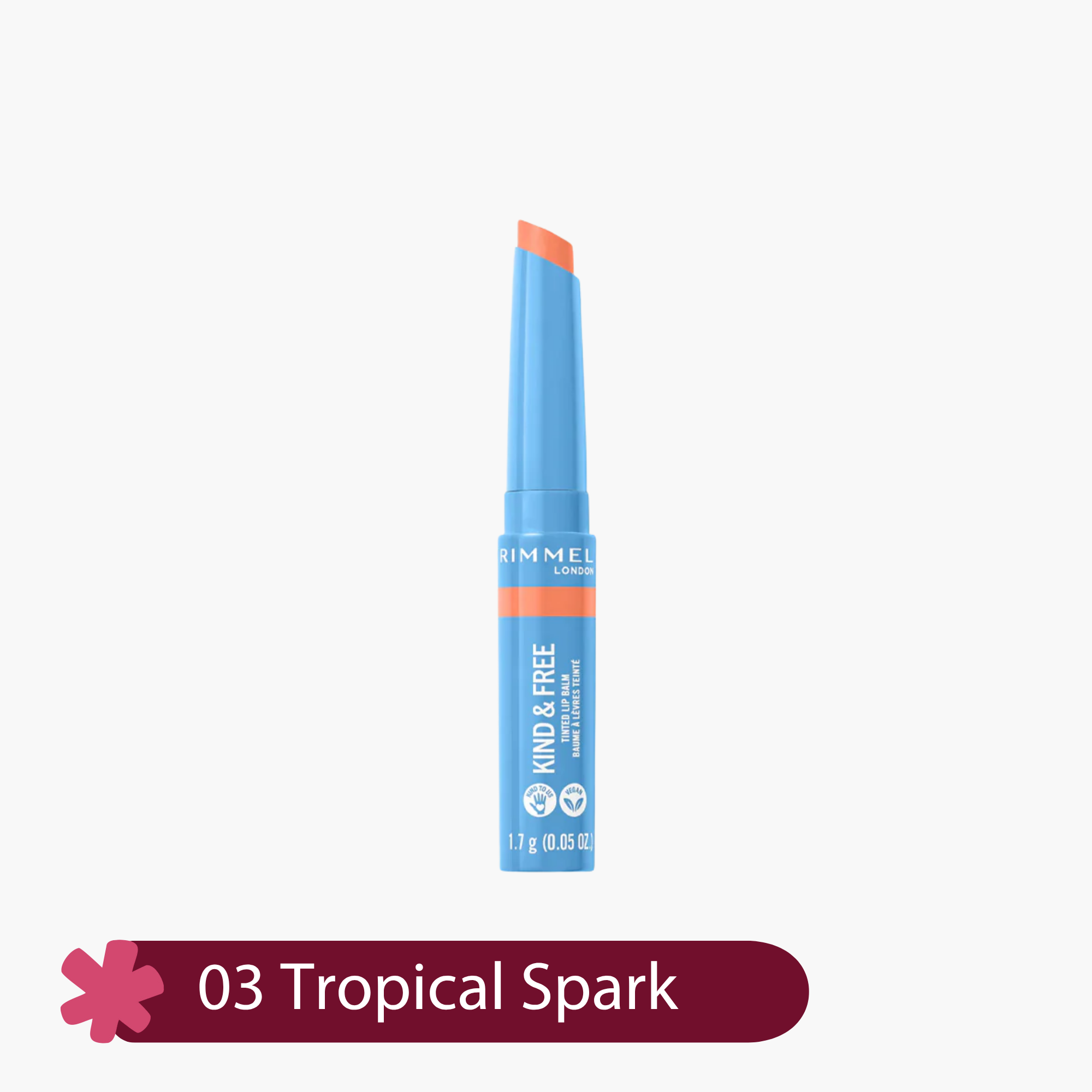 Rimmel Kind & Free Tinted Lip Balm 1.7gm shades in Pakistan