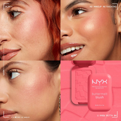 NYX Buttermelt Blush 04 U Know Butta 5gm