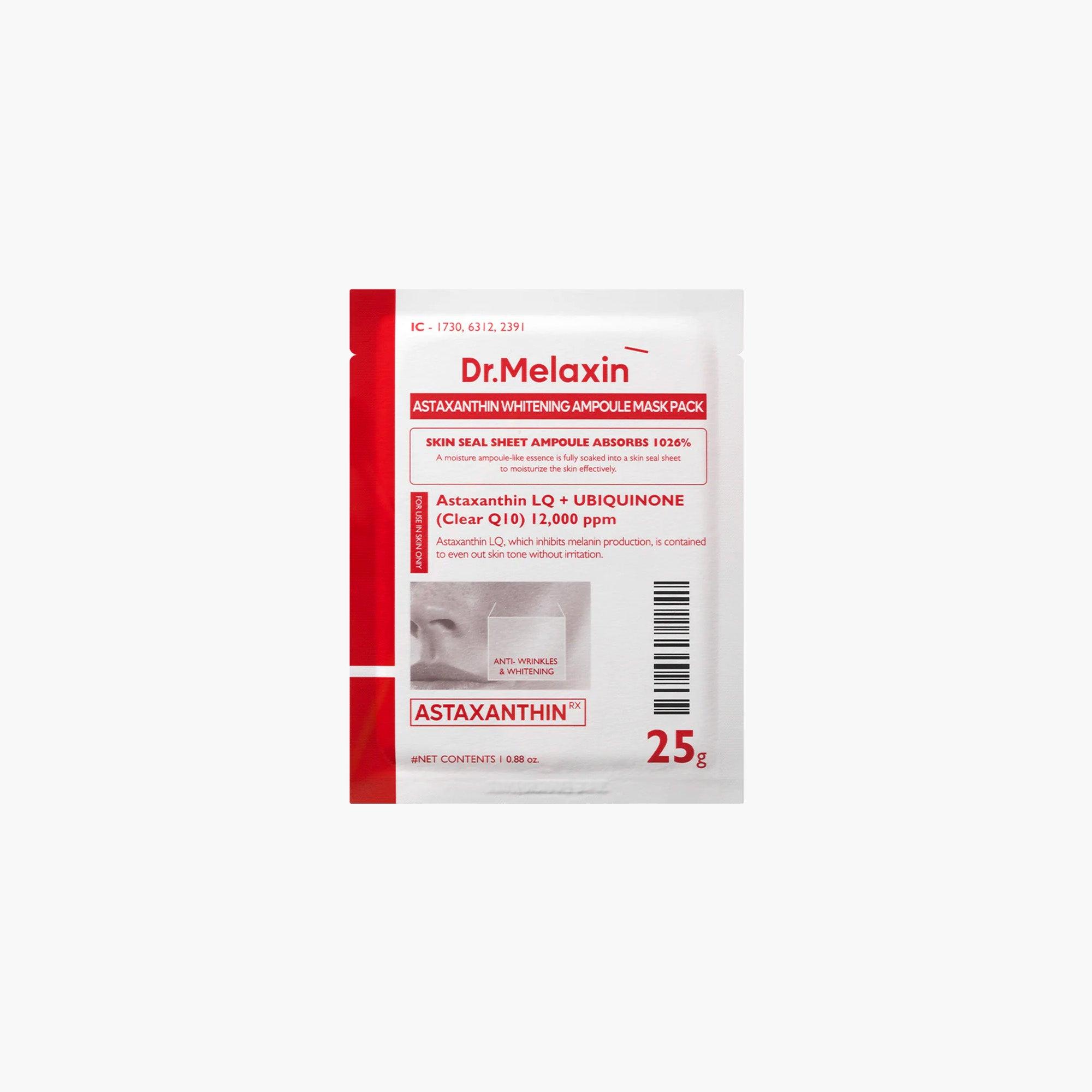 Dr.Melaxin Astaxanthin Whitening Ampoule Mask 1 Piece - TheSkinFit