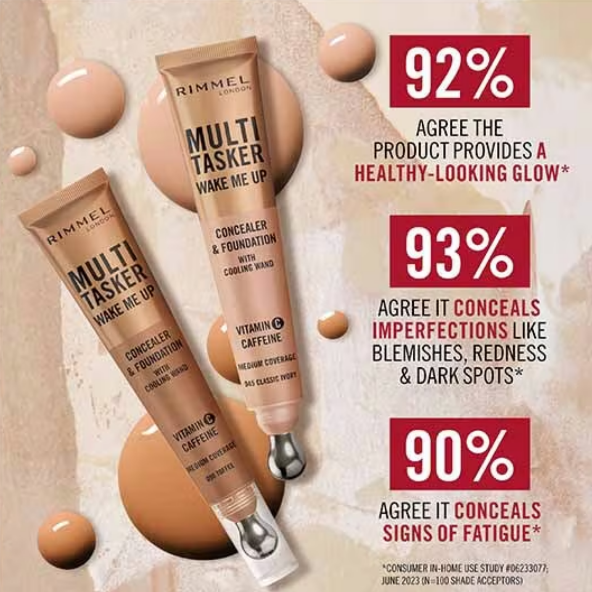 Rimmel Multi Tasker Wake Me Up Concealer & Foundation 20ml in Pakistan