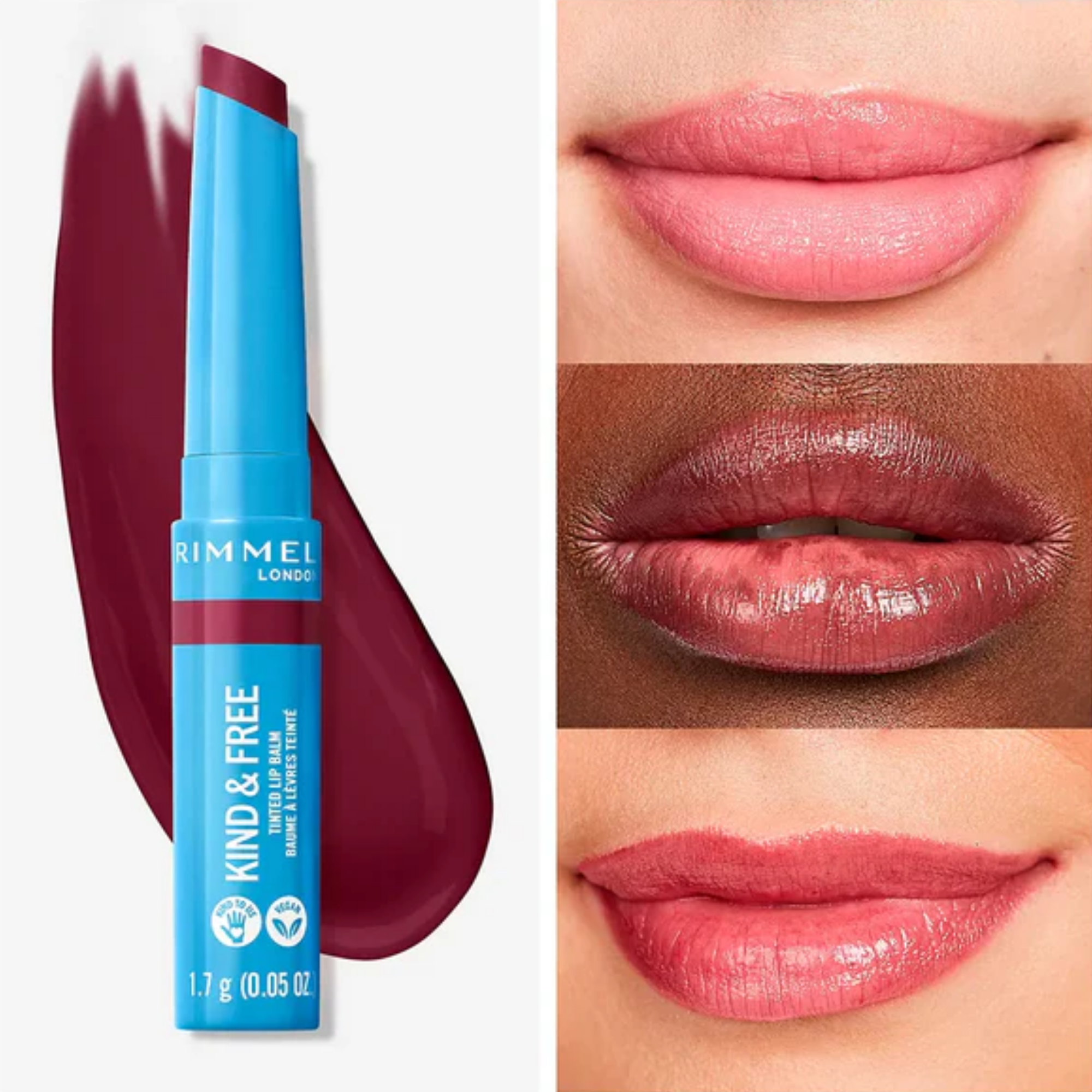 Rimmel Kind & Free Tinted Lip Balm 1.7gm in Pakistan