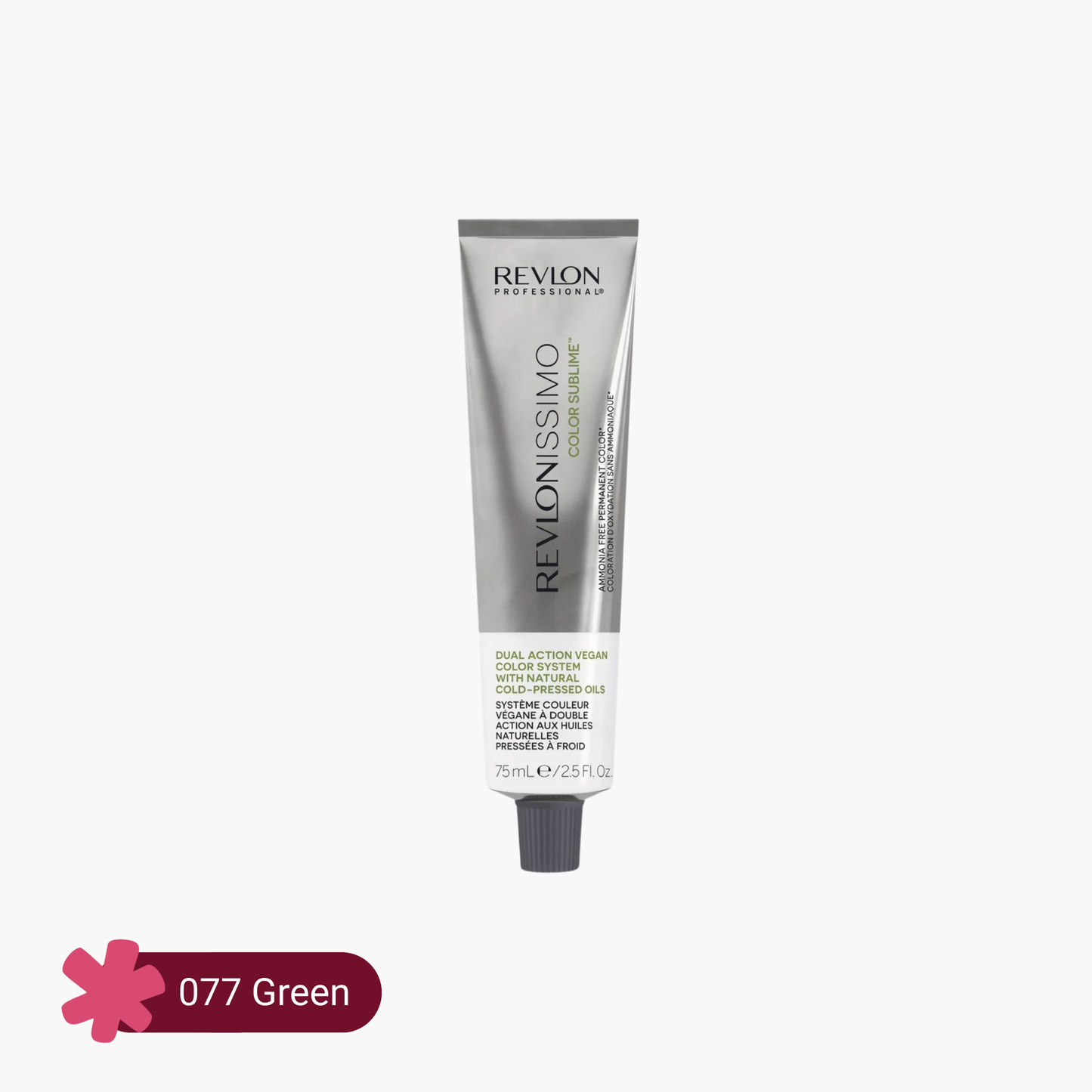 Revlon Professional Revlonissimo Color Sublime Ammonia Free Hair Color Color 077 Green 75ml