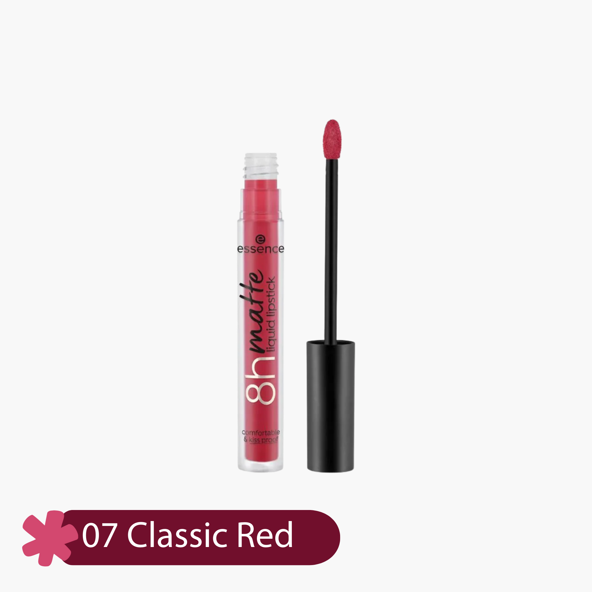 Essence 8h Matte Liquid Lipstick 07 Classic Red 2 2.5ml