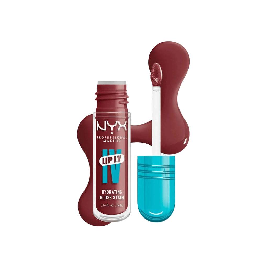 NYX Lip IV Hydrating Gloss Stain 08 Drippin' In Rose 5ml