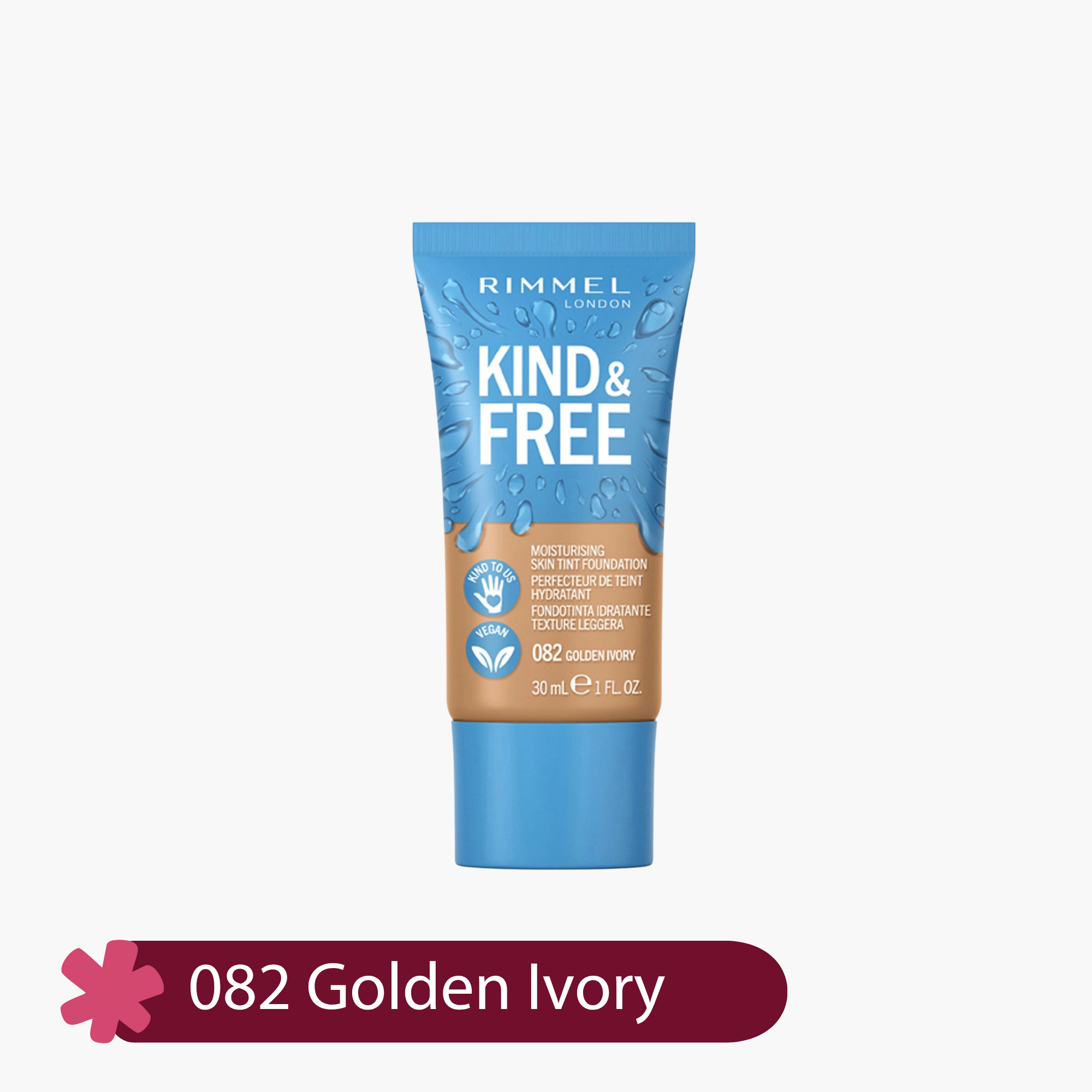 Rimmel Kind & Free Moisturising Skin Tint Foundation 30ml