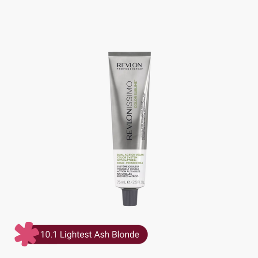 Revlon Professional Revlonissimo Color Sublime Ammonia Free Hair Color 10.1 Lightest Ash Blonde 75ml