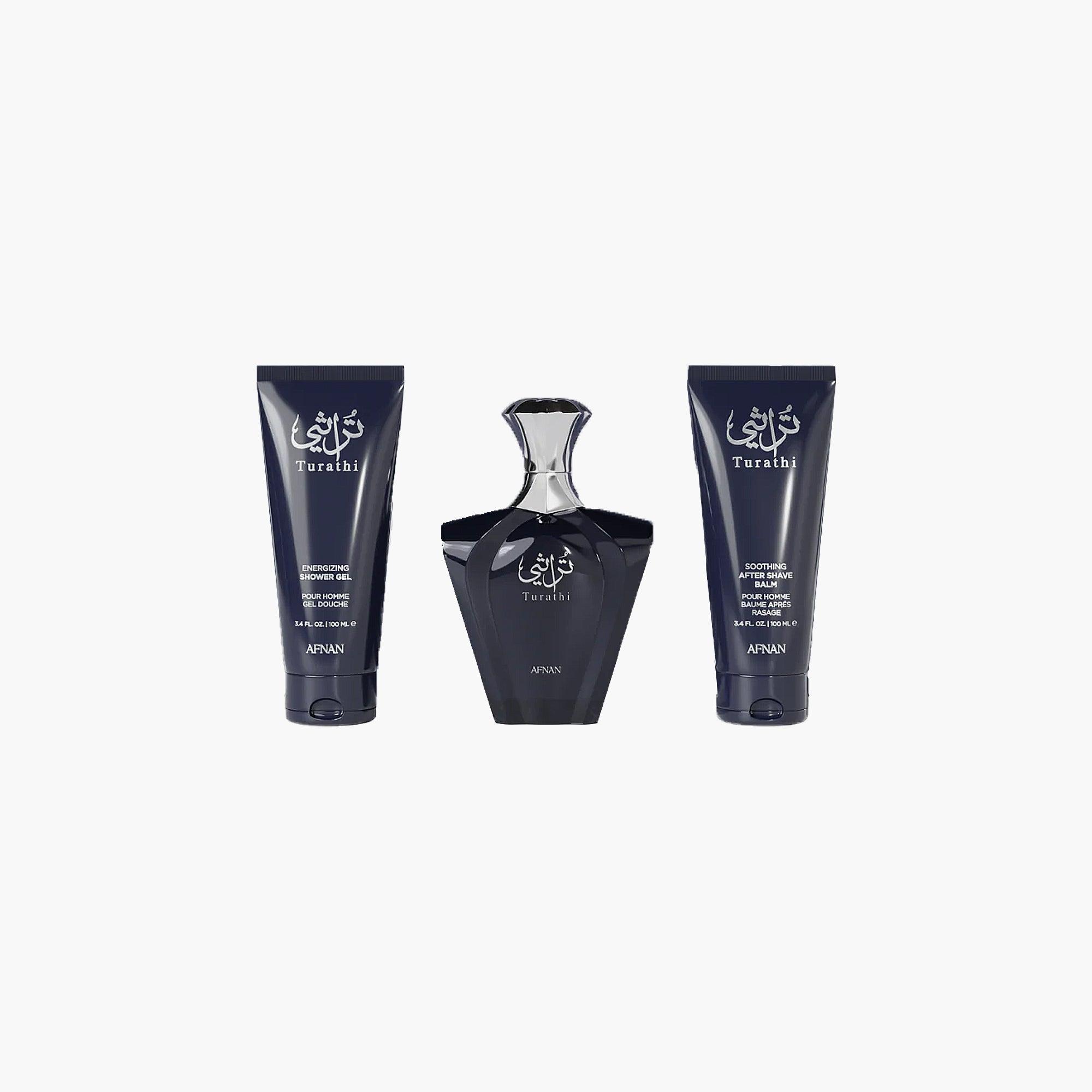 Afnan Turathi Blue 3 Piece Gift Set - TheSkinFit