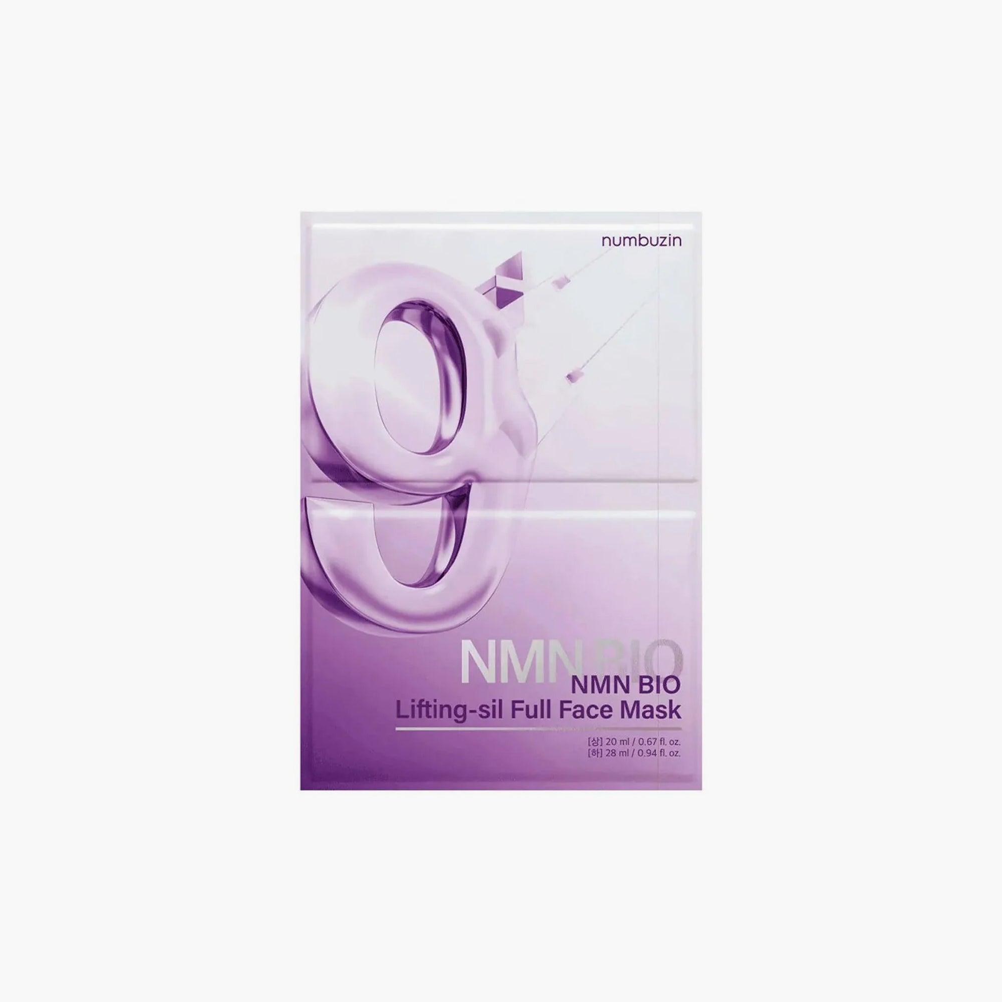 Numbuzin No.9 NAD+ Bio Lifting-Sil Full Face Mask 1 Piece - TheSkinFit