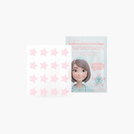 OOTD Beauty Star Spot Patch Pastel Pink Color 16 Patches - TheSkinFit