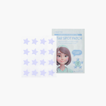 OOTD Beauty Star Spot Patch Pastel Blue Color 16 Patches