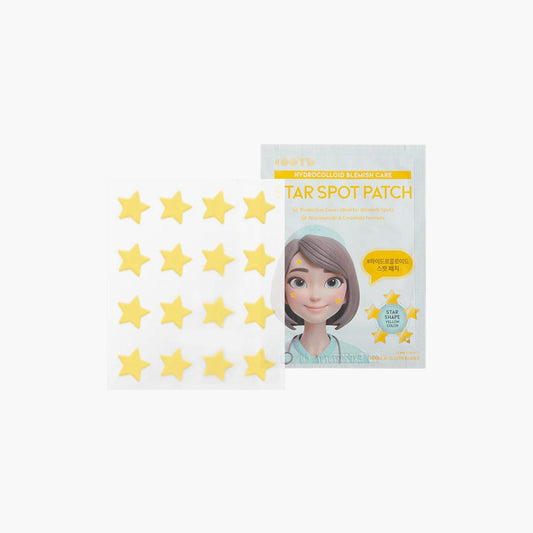 OOTD Beauty Star Spot Patch Pastel Yellow Color 16 Patches - TheSkinFit