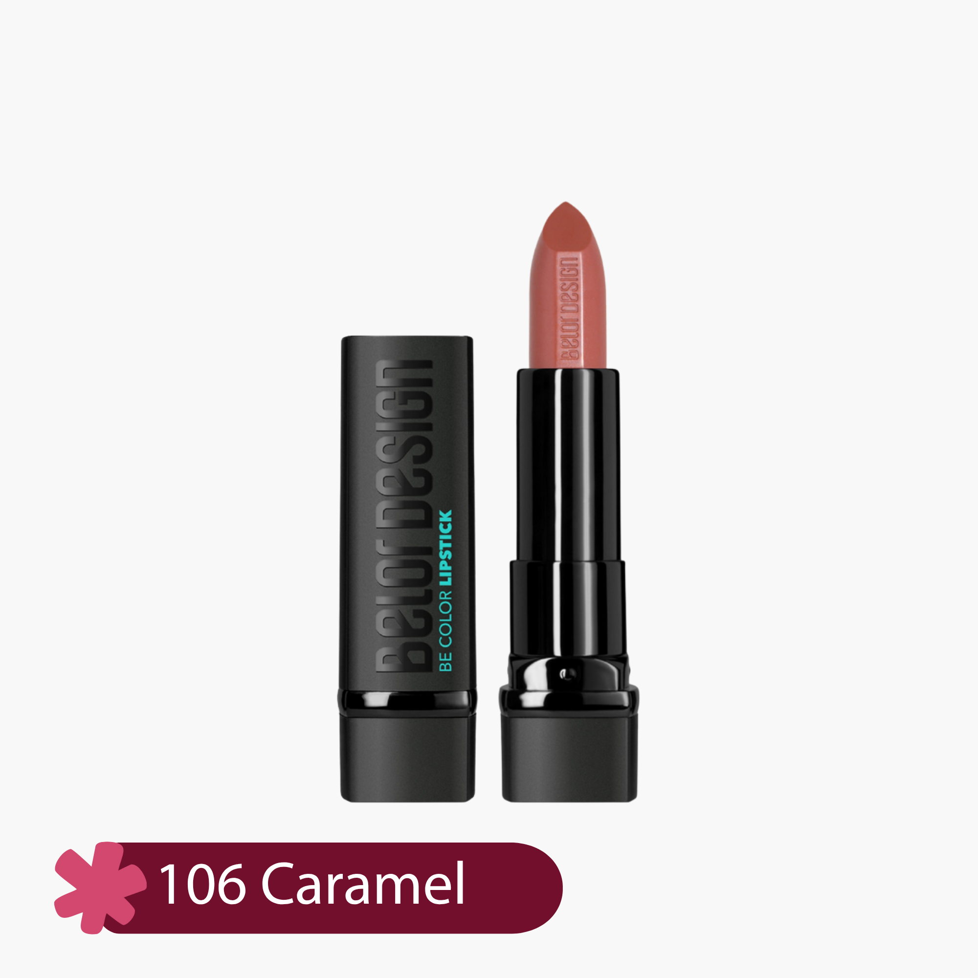 Belor Design Be Color Lipstick 4.3gm - 104 Smoky Rose