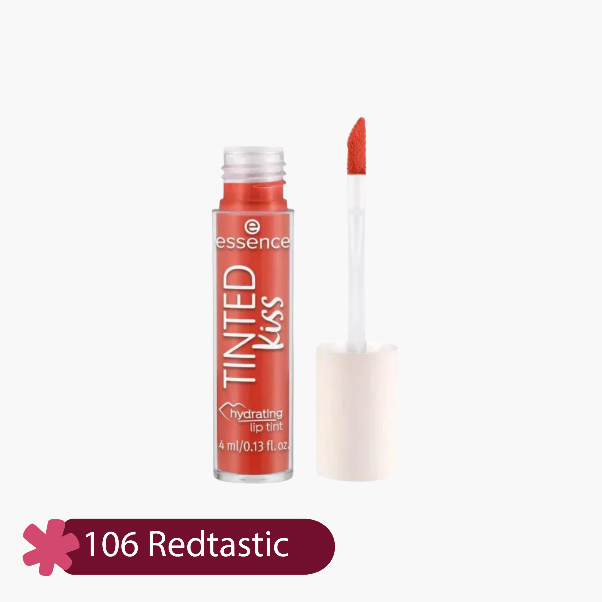 Essence Tinted Kiss Hydrating Lip Tint 106 Redtastic 4ml