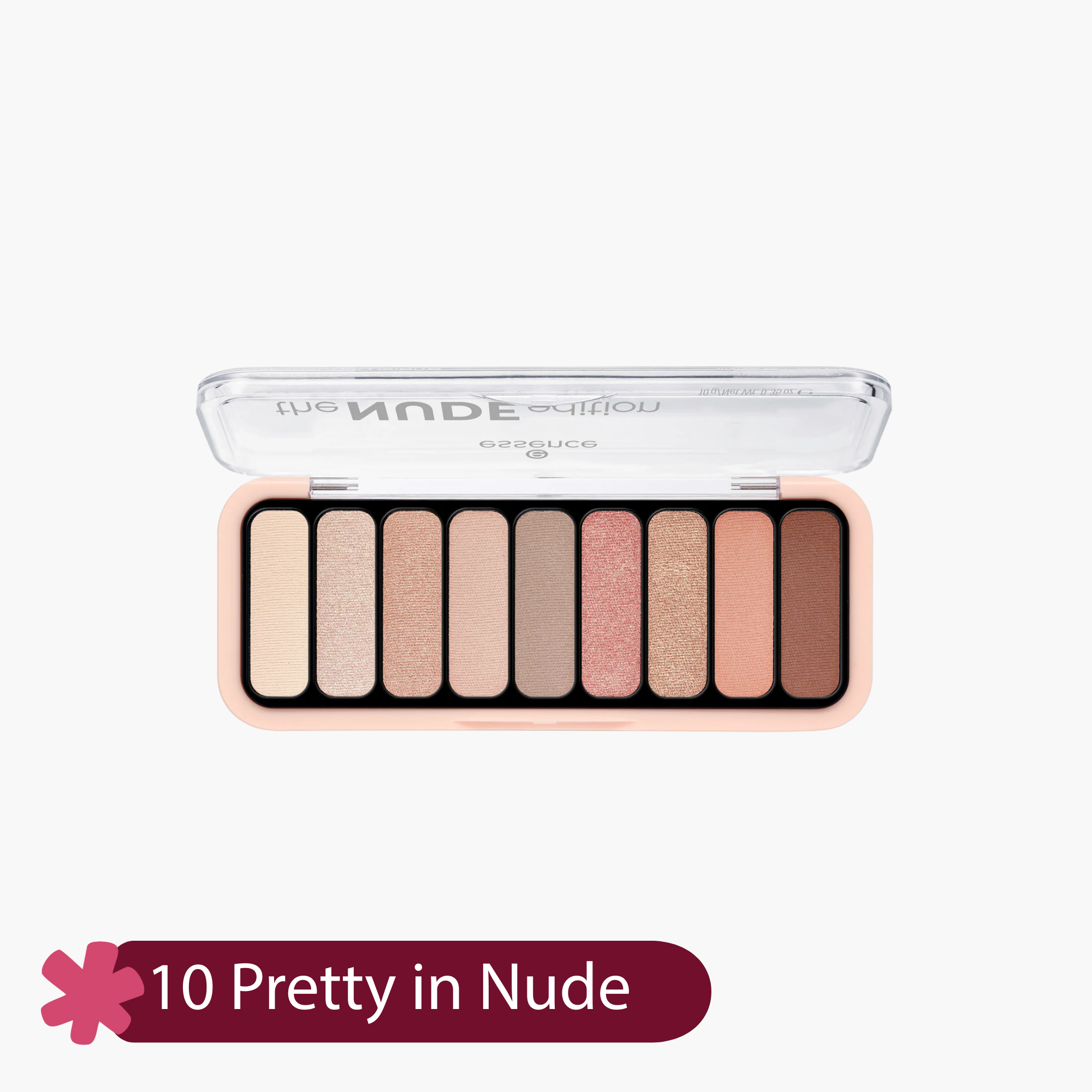Essence The Nude Edition Eyeshadow Palette 10 Pretty in Nude 10gm