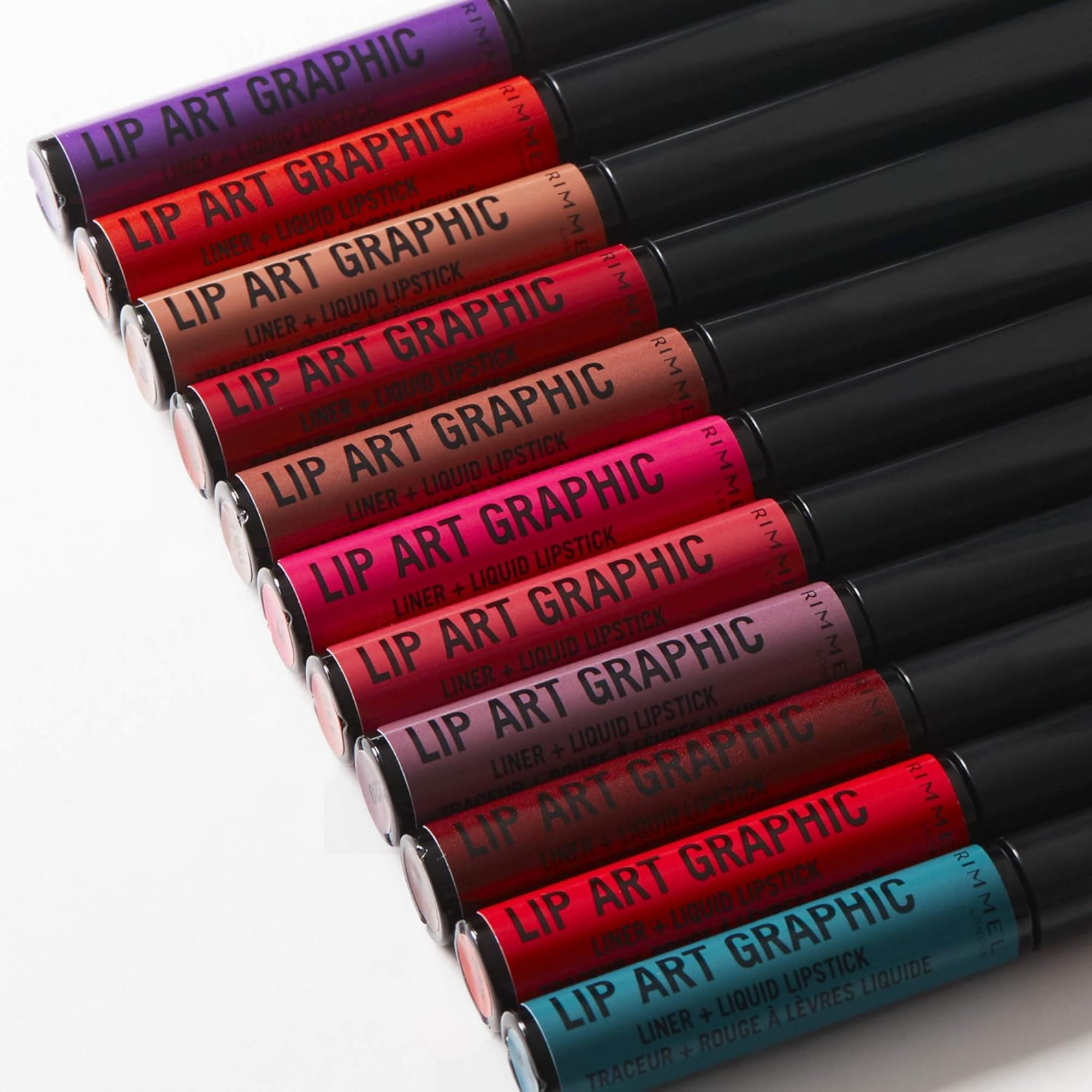 Rimmel Lip Art Graphic Liner + Liquid Lipstick 1.8ml - 550 Cuff Me