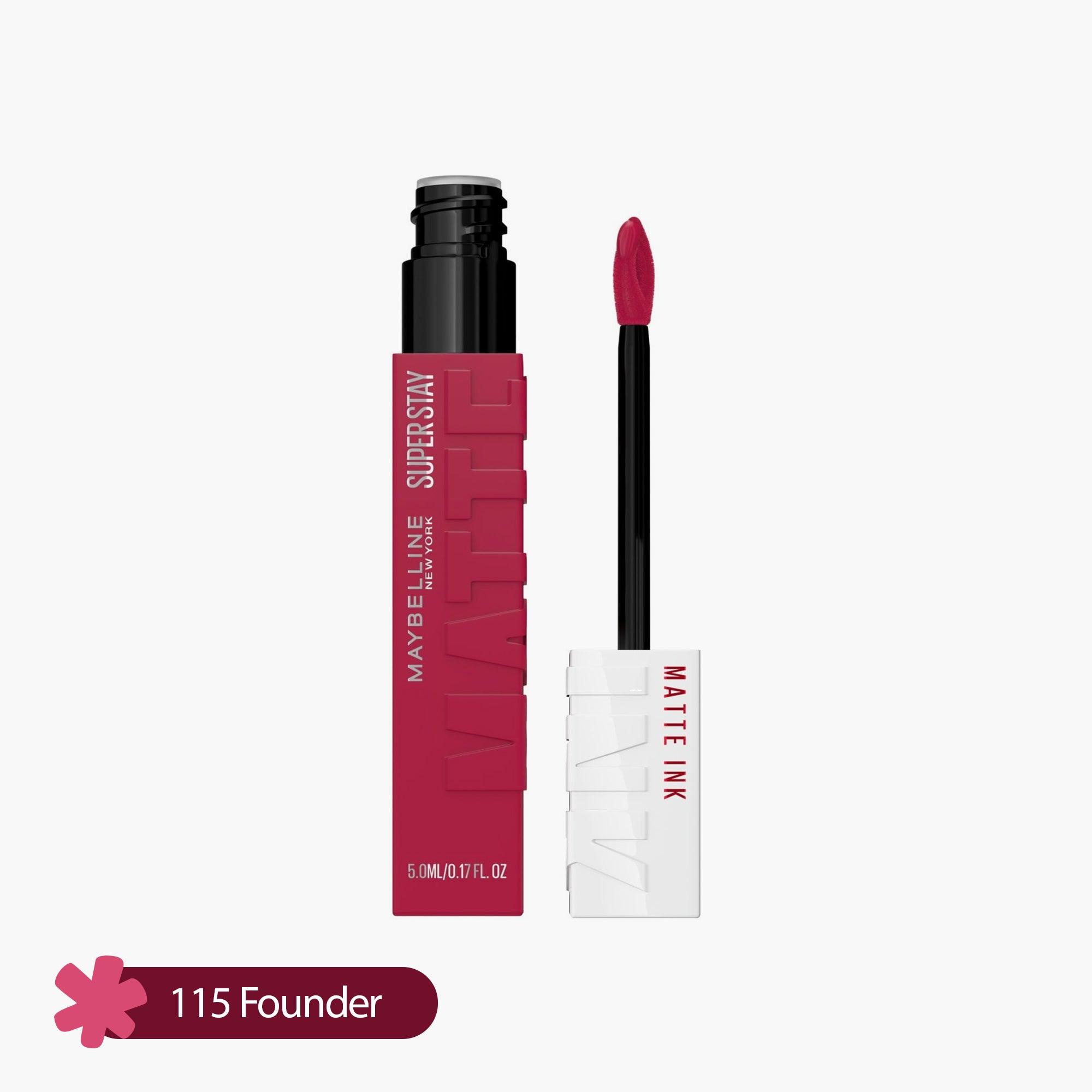 Maybelline Super Stay Matte Ink Liquid Lipstick 5ml 115 Founder