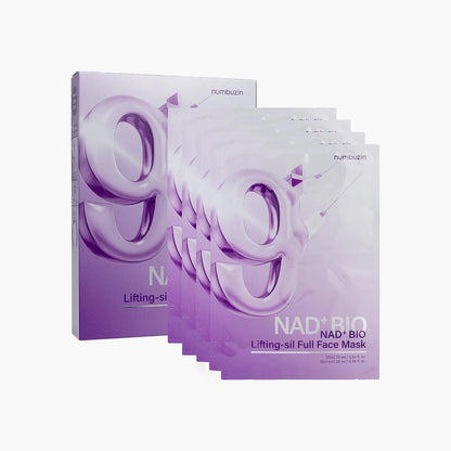 Numbuzin No.9 NAD+ Bio Lifting-sil Full Face Mask Box Set