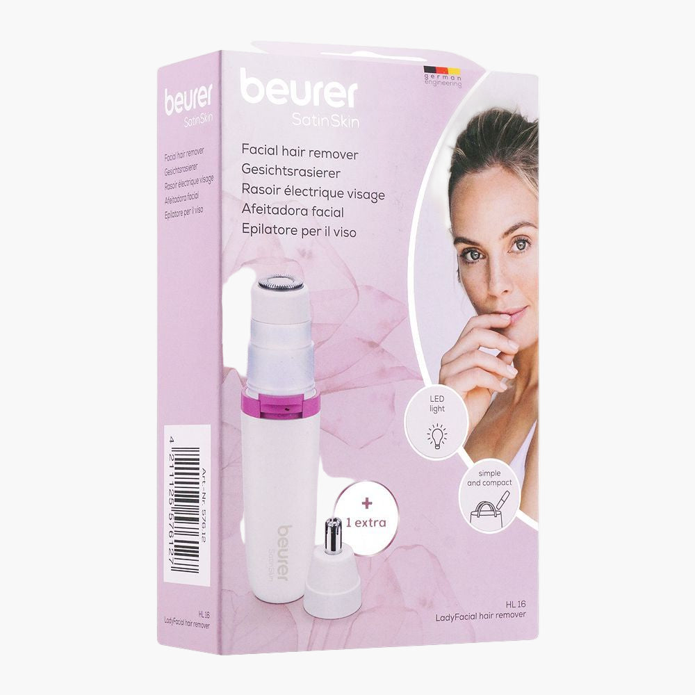 Beurer Satin Skin Lady Facial Hair Remover HL-16 Box