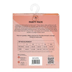 BLS Pamela Cotton Panty Skin, Grey, & Navy Blue Pack Of 3