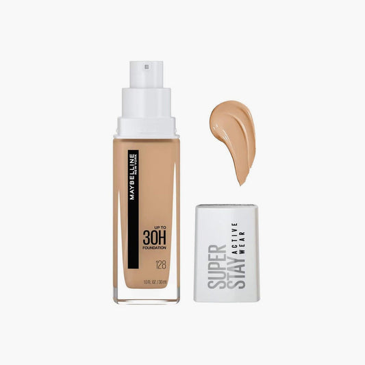 Maybelline Super Stay Active Wear Upto 30H Foundation 128 Warm Nude 30ml