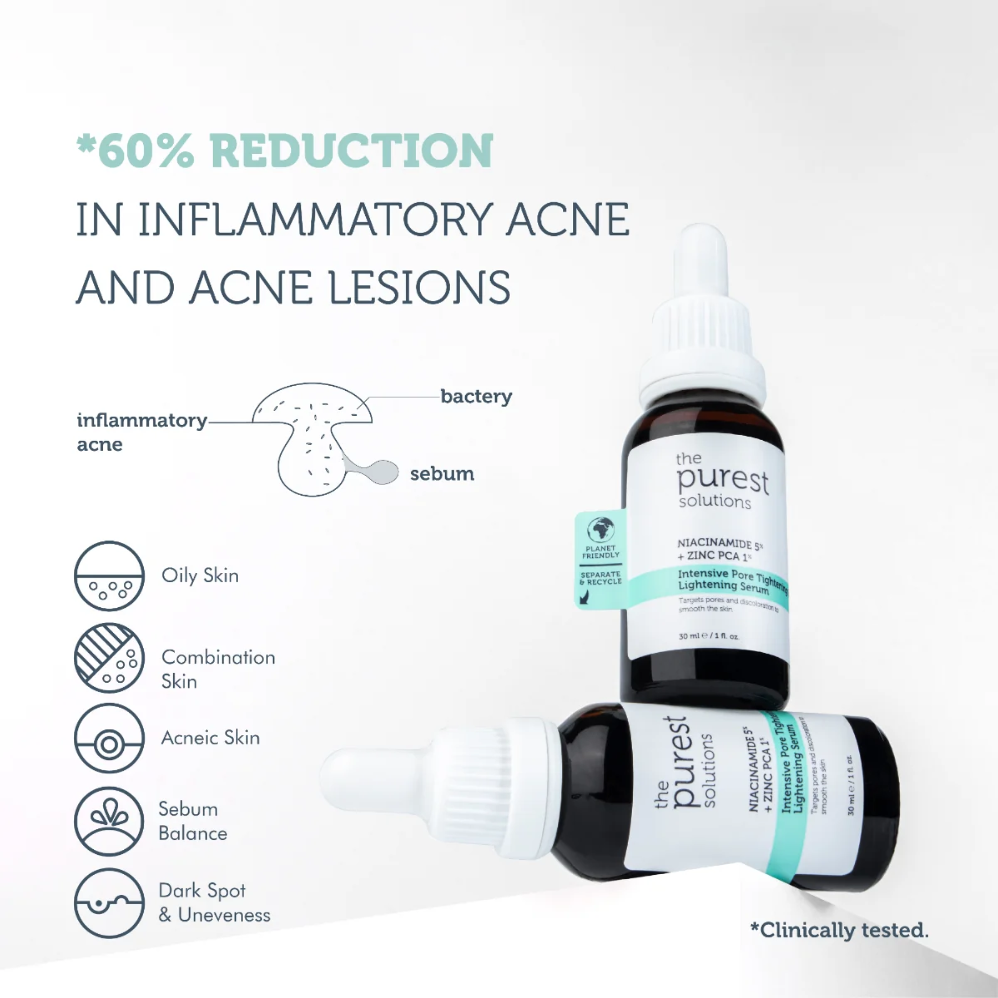 The Purest Solutions Intensive Pore Tightening & Lightening Serum