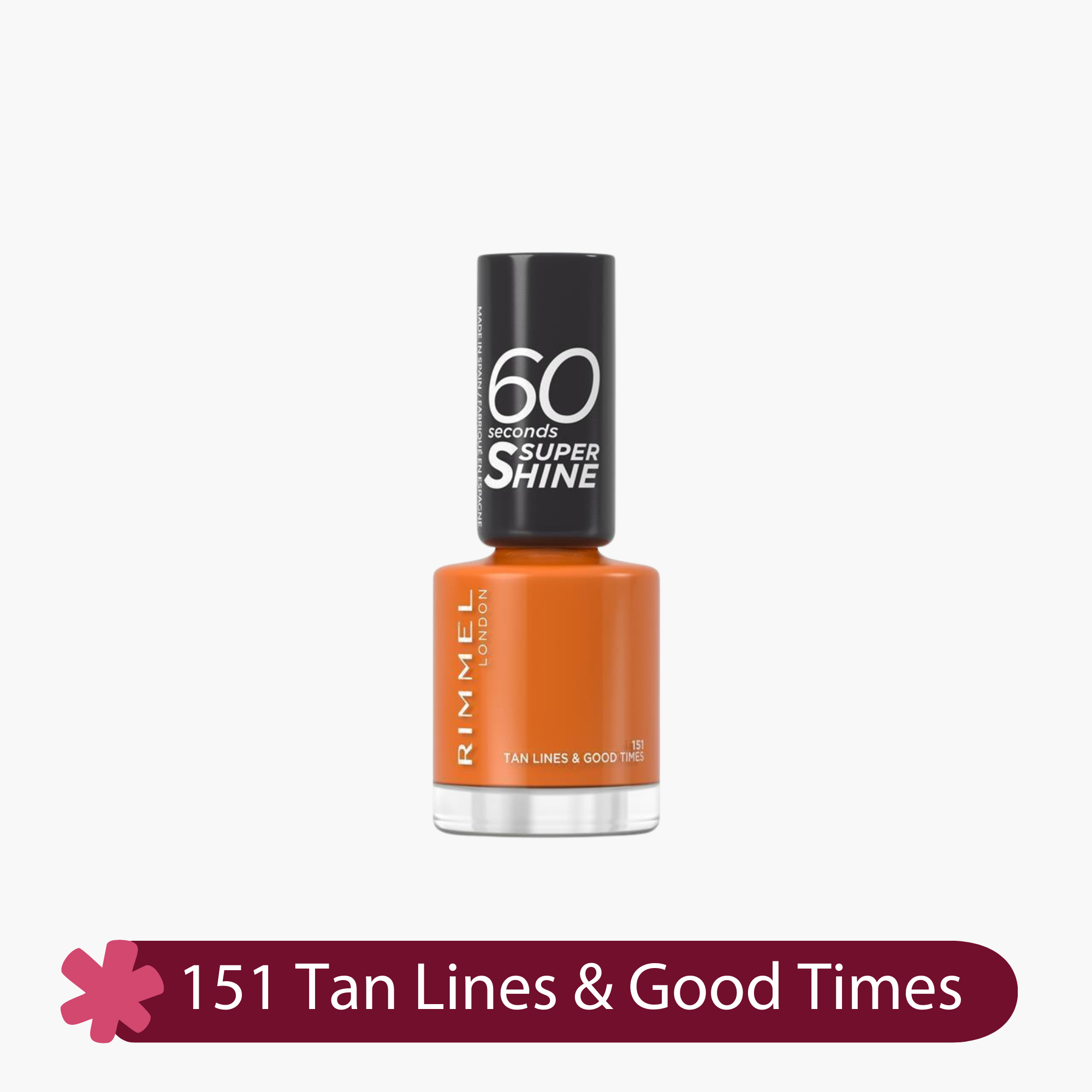 Rimmel 60 Seconds Super Shine Nail Polish 8ml