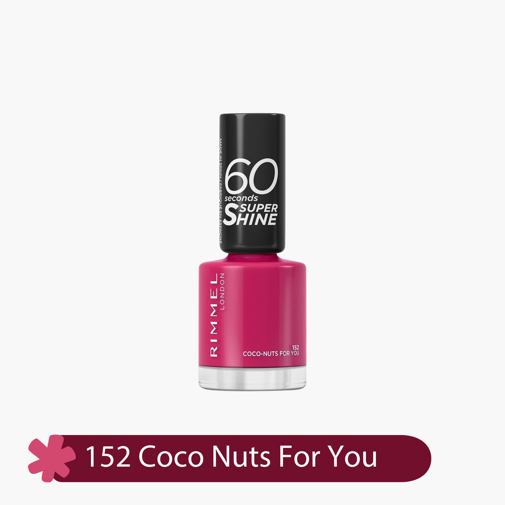 Rimmel 60 Seconds Super Shine Nail Polish 8ml