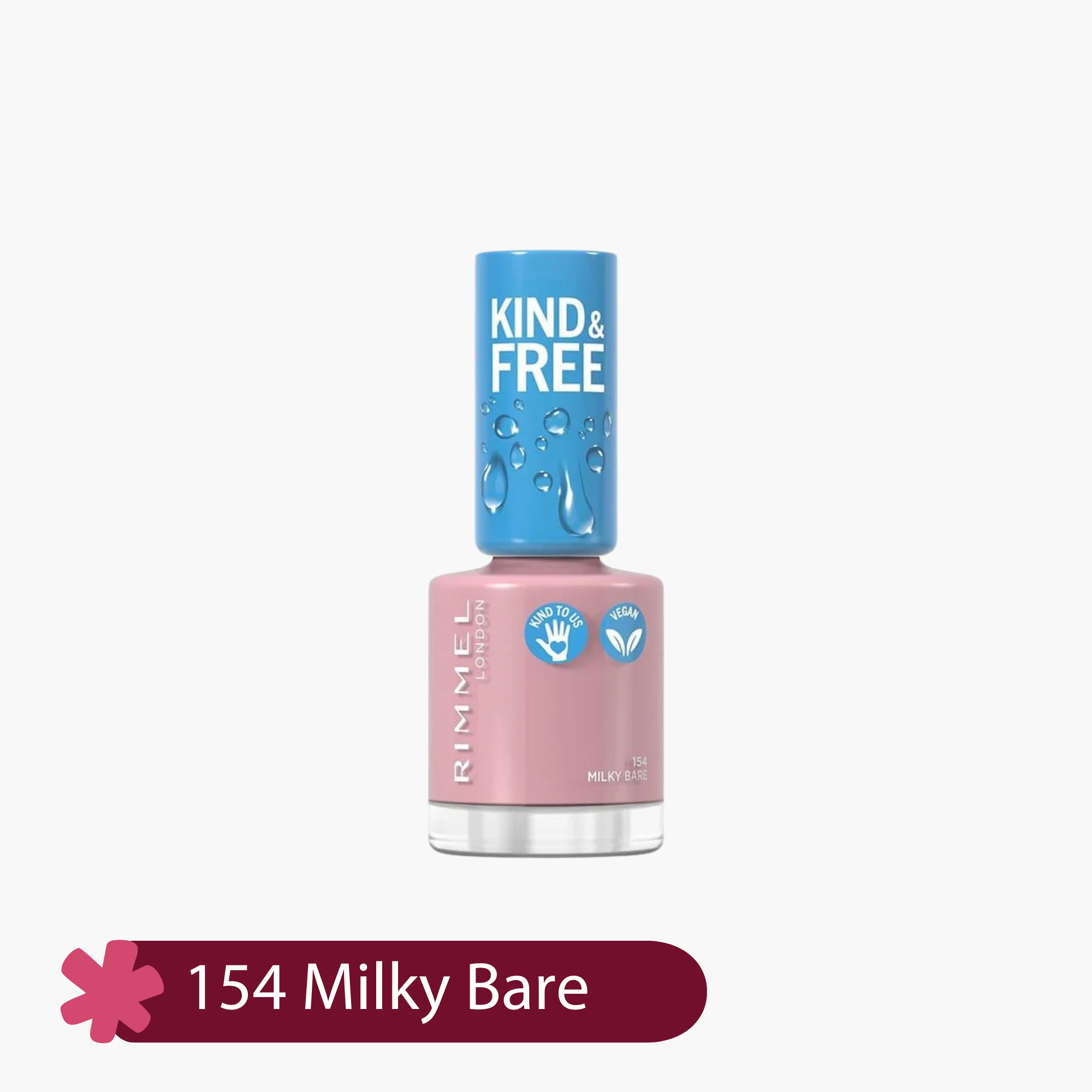 Rimmel Kind & Free Nail Polish 8ml