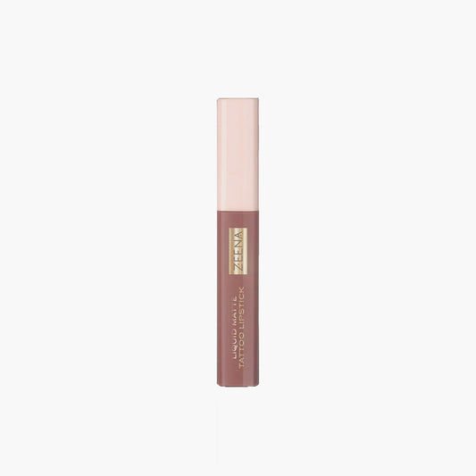 Zeena Liquid Matte Tattoo Lipstick 050 Caramel Crush 5ml